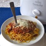 Crock Pot Bolognese Sauce