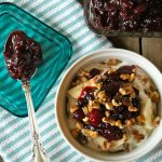 Cranberry Chutney Yogurt Parfait