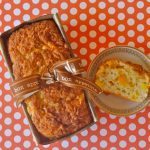 Mango White Chocolate Bread with Cinnamon Crunch Topping