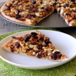 Bacony Brussels Sprouts Pizza with Figs and Goat Cheese {+product recommendations}