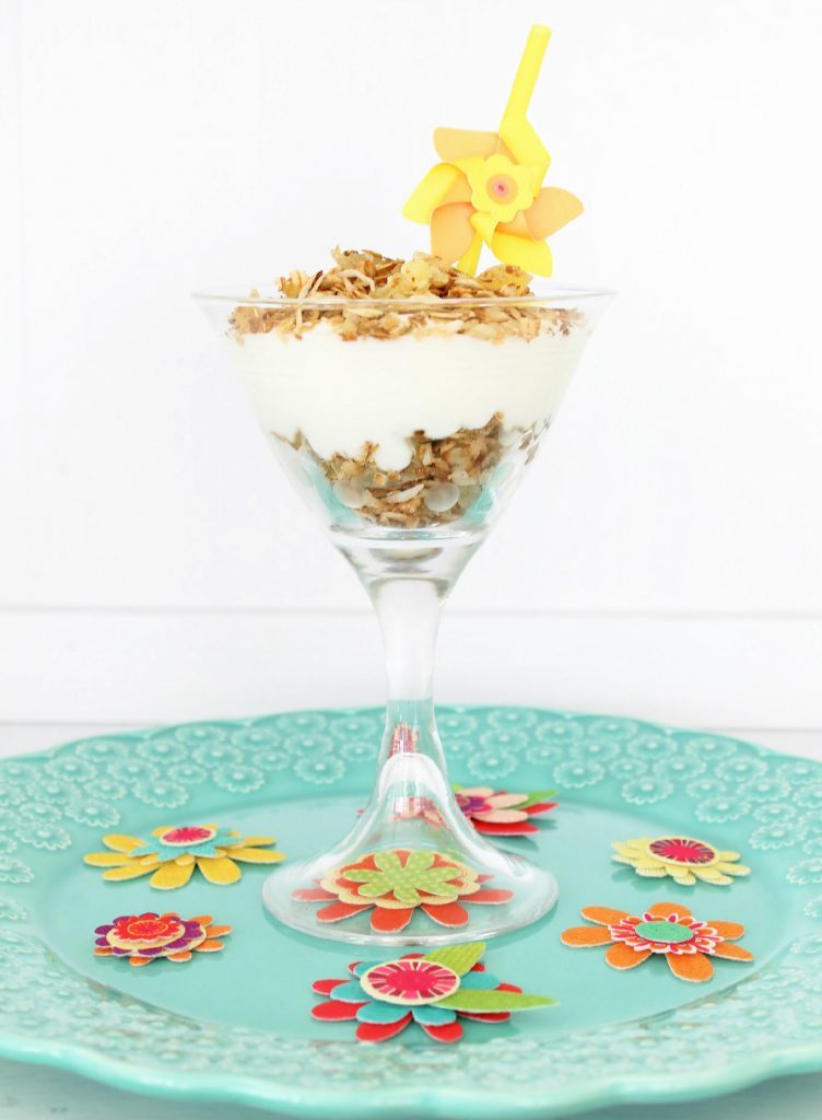 Tropical Skillet Granola by Foodtastic Mom