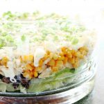 7 Layer Mexican Street Corn Salad by Foodtastic Mom