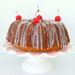 Coconut Cherry Bundt Cake by Foodtastic Mom