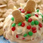 Peanut Butter Cheesecake Dip with Honey Maid Minion Dippers by Foodtastic Mom