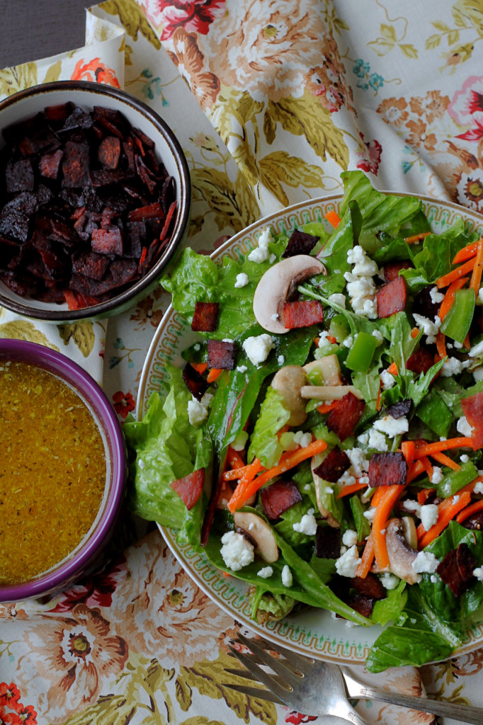 Copycat Lou Malnati's Salad Foodtastic Mom