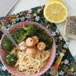 Lighter Lemon Cream Pasta by Foodtastic Mom