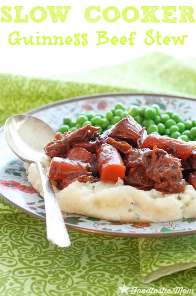 Slow Cooker Guinness Beef Stew Foodtastic Mom