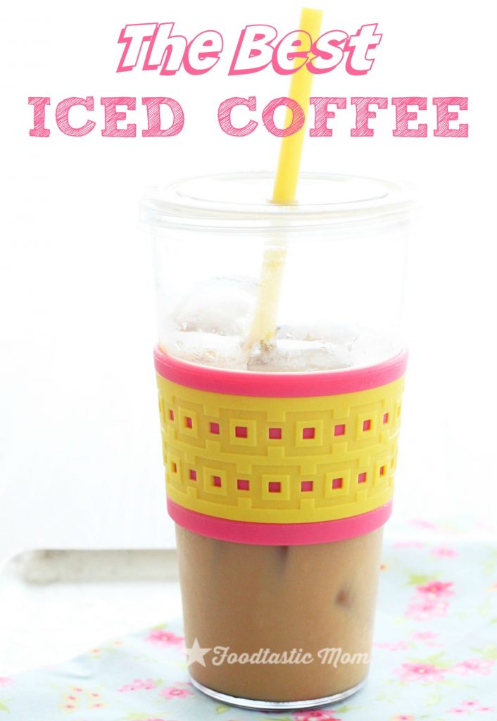 The Best Iced Coffee (for only 70 calories!) Foodtastic Mom