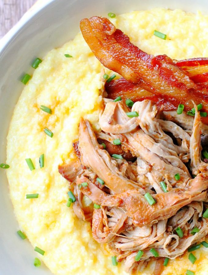 Slow Cooker Apple Butter Glazed Pork Tenderloin by Foodtastic Mom