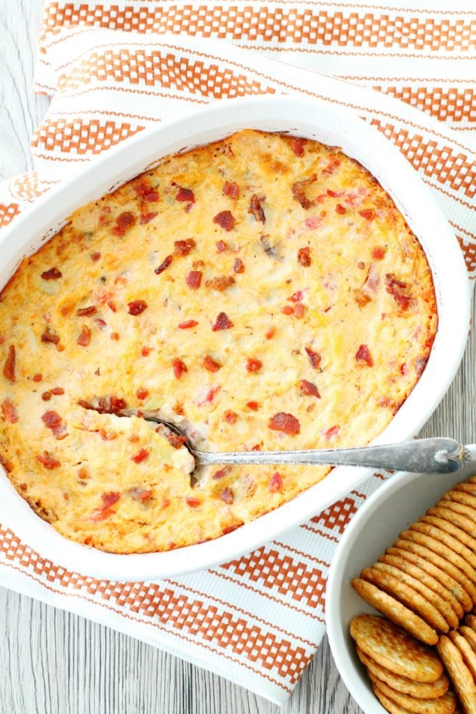 Bacon, Tomato and Artichoke Dip by Foodtastic Mom