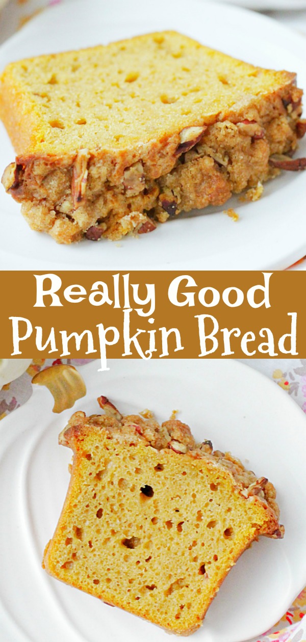 Really Good Pumpkin Bread | Foodtastic Mom #pumpkinbread #quickbread
