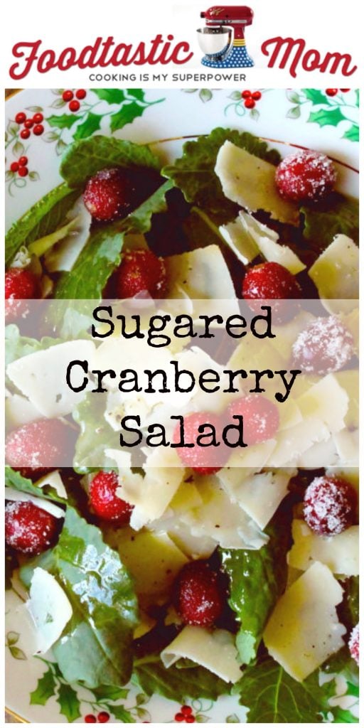 Sugared Cranberry Salad by Foodtastic Mom