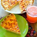 Lobster Bacon Quiche and Grapefruit Mimosas
