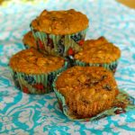 Heart-Healthy Spiced Carrot Oat Muffins with Figs and Walnuts
