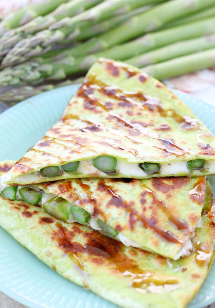 Asparagus Quesadilla