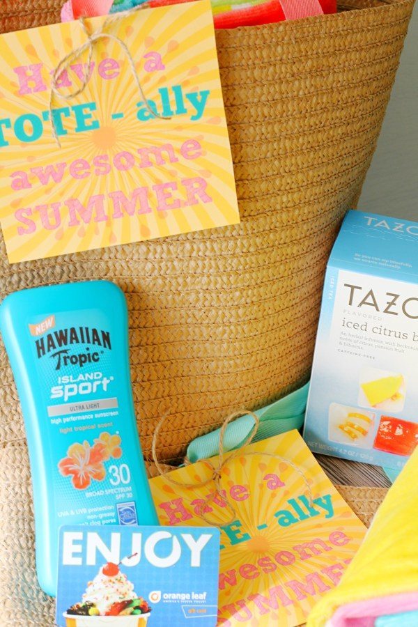 Tote Teacher Gift by Foodtastic Mom