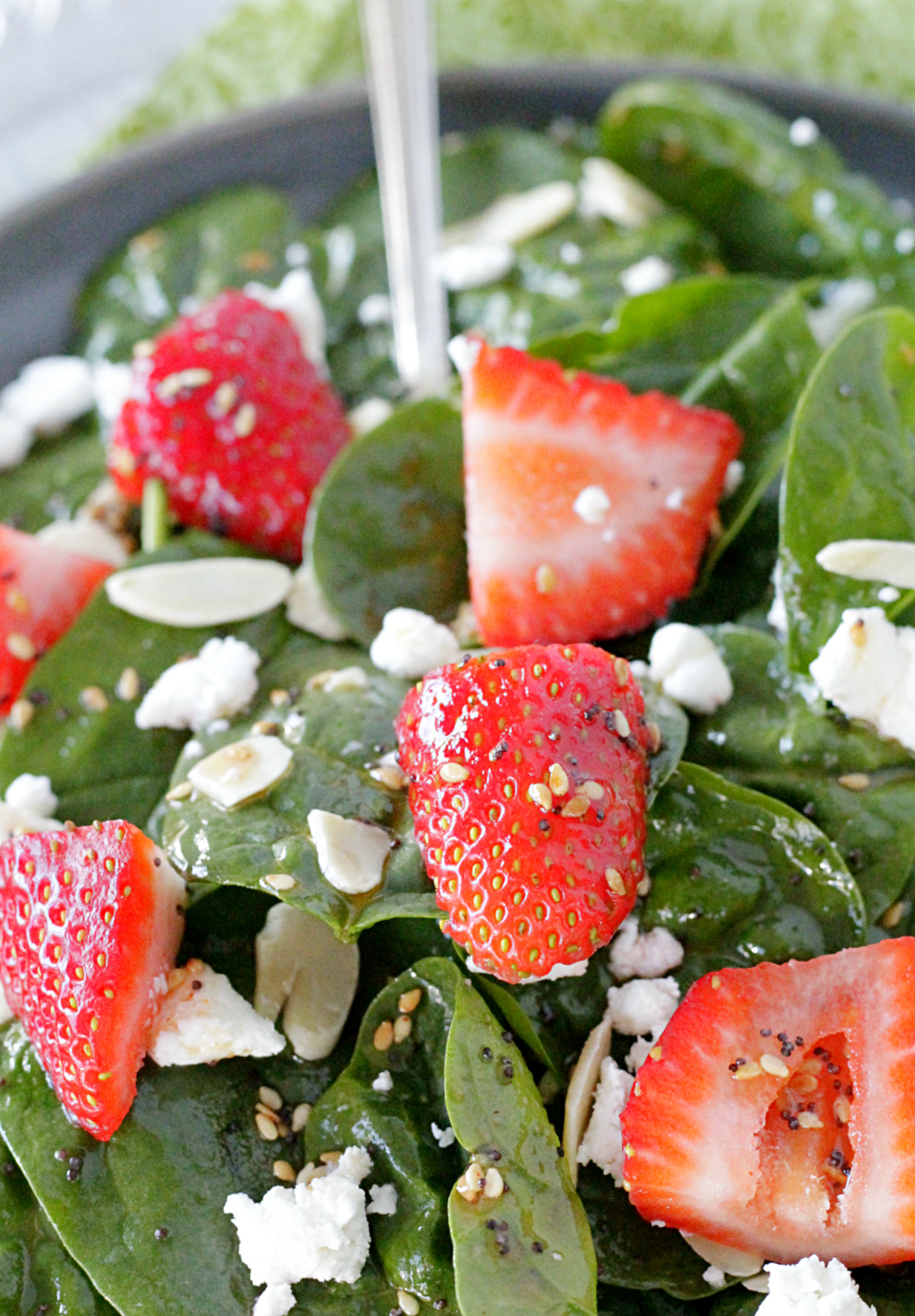 Spinach Strawberry Salad