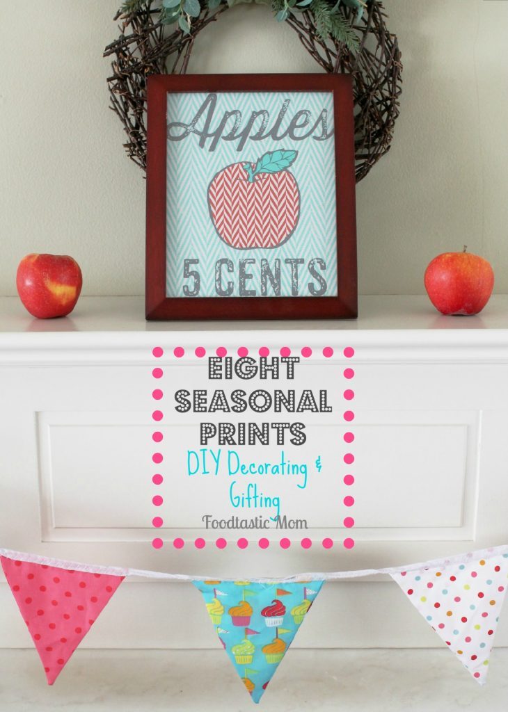 8 Seasonal Prints for DIY Gifts and Decorating