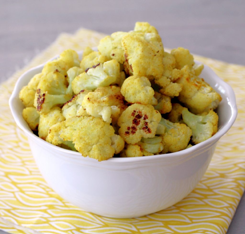 Curried Cauliflower Popcorn Foodtastic Mom