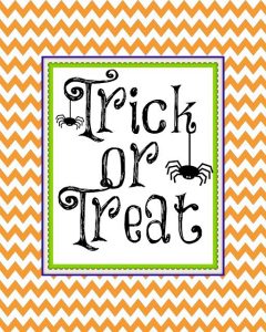 Halloween Trick or Treat from Second Chance to Dream