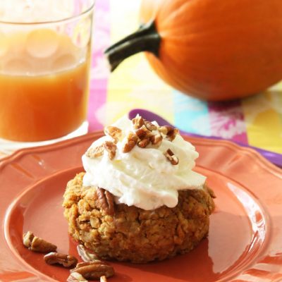 Pumpkin Pie Baked Oatmeal | Foodtastic Mom