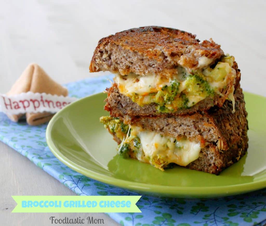 Leftover Broccoli Grilled Cheese Foodtastic Mom
