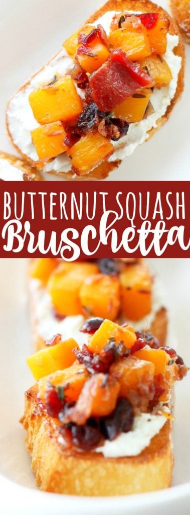 Butternut Squash Bruschetta 