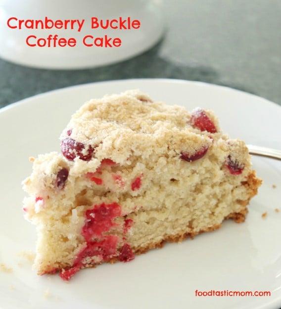 Cranberry Buckle Coffee Cake