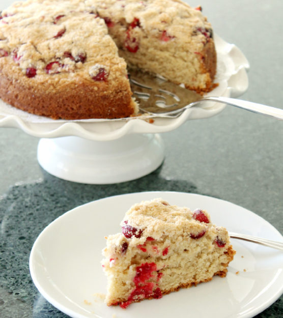 Cranberry Buckle Coffee Cake