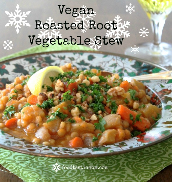 Vegan Roasted Root Vegetable Stew