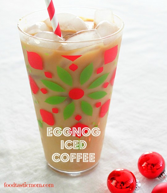 100 calorie Eggnog Iced Coffee
