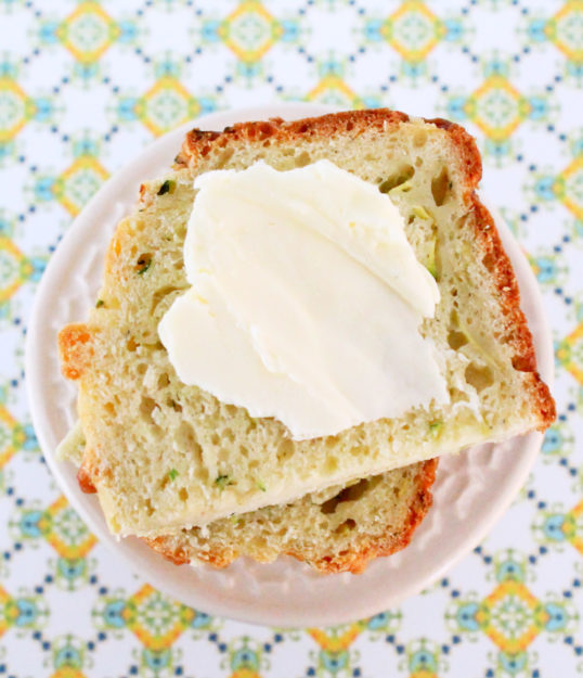 Zucchini Parmesan Quick Bread from Foodtastic Mom