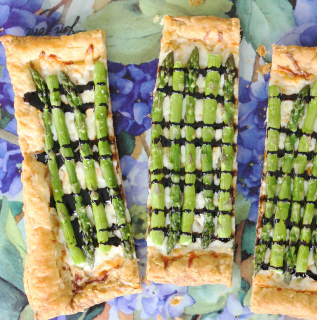 Simple Asparagus Tart by Foodtastic Mom