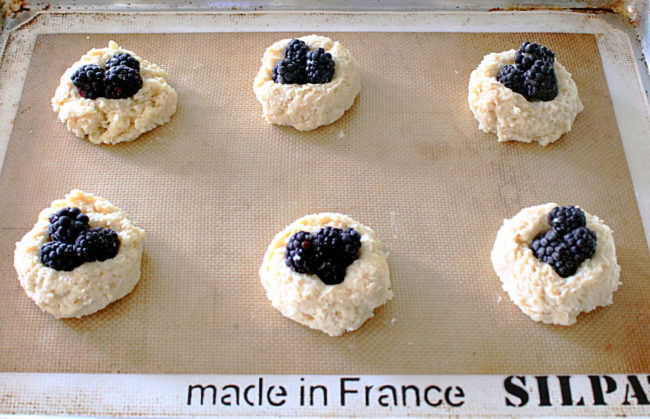 Blackberry Vanilla Scones by Foodtastic Mom