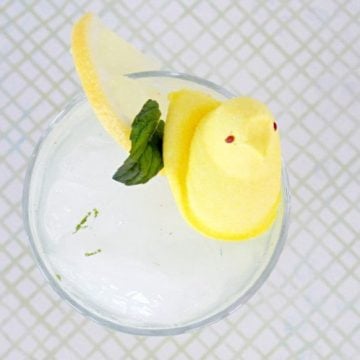 Easter PEEP Mojito by Foodtastic Mom