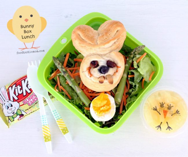 Bunny Box Lunch by Foodtastic Mom
