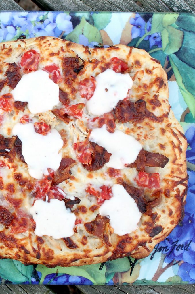 Kentucky Hot Brown Pizza by Foodtastic Mom
