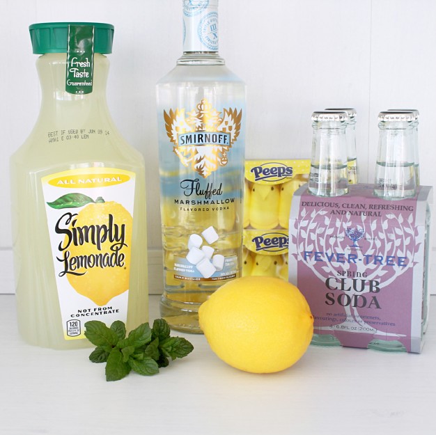 Sparkling Lemon Peep Mojito by Foodtastic Mom