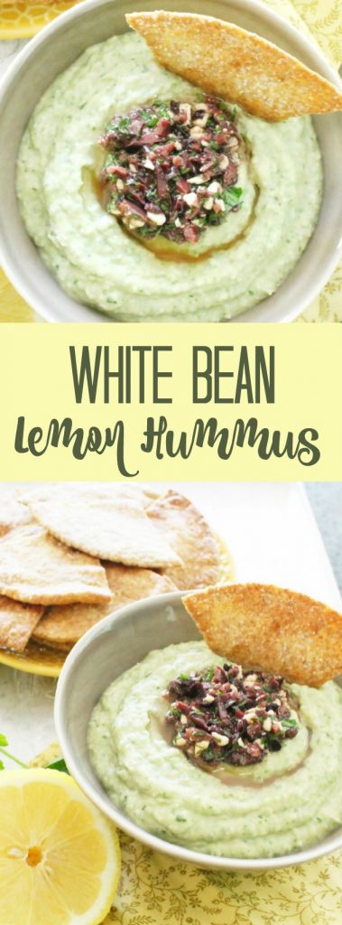 White Bean Lemon Hummus