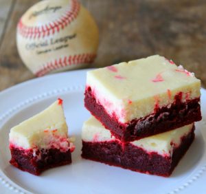 Red Velvet Cheesecake Brownies