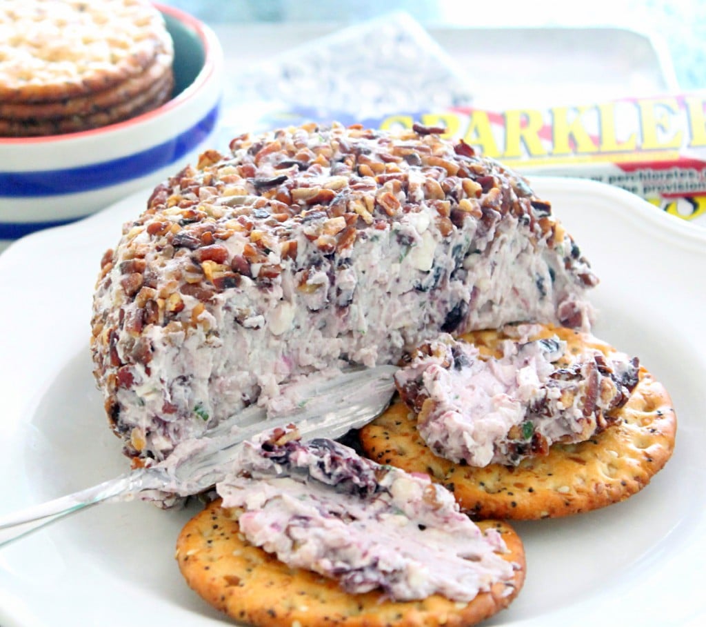 Blueberry Cheeseball by Foodtastic Mom