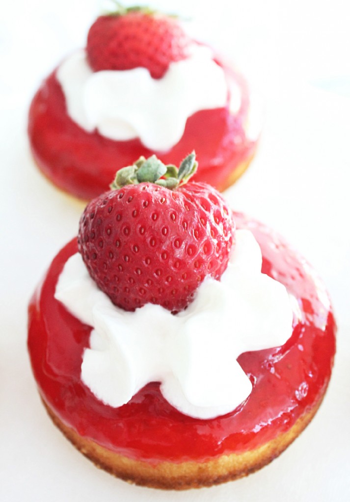 Strawberry Shortcake Donuts by Foodtastic Mom