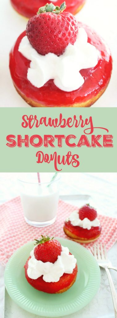 Strawberry Shortcake Donuts