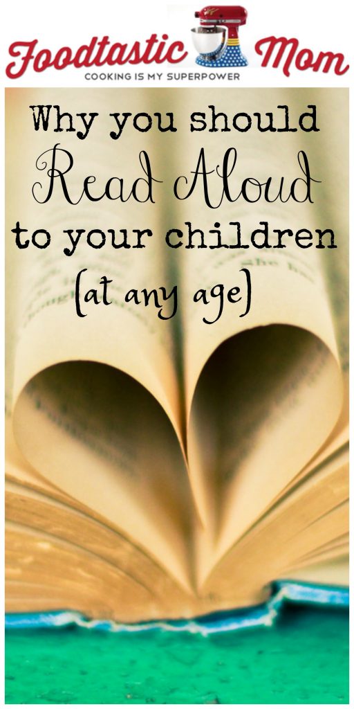 Why you should Read Aloud to your Children... at any age!