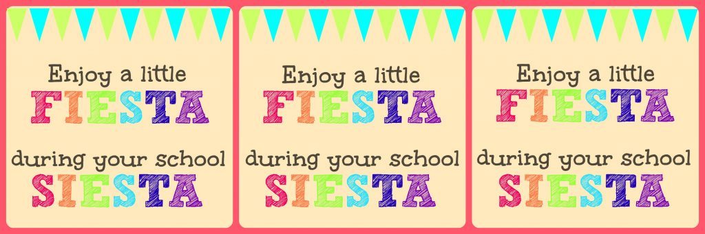 Fiesta Lunch Notes by Foodtastic Mom