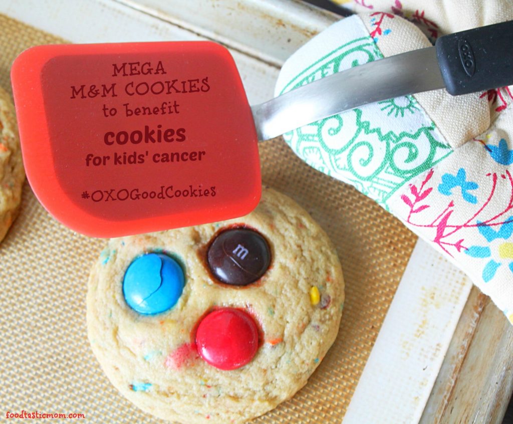 Mega M&M Cookies #oxogoodcookies