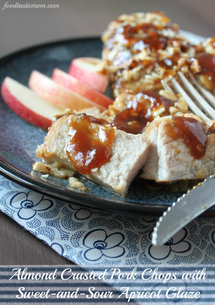 Almond Crusted Pork and a Cookbook Giveaway by Foodtastic Mom