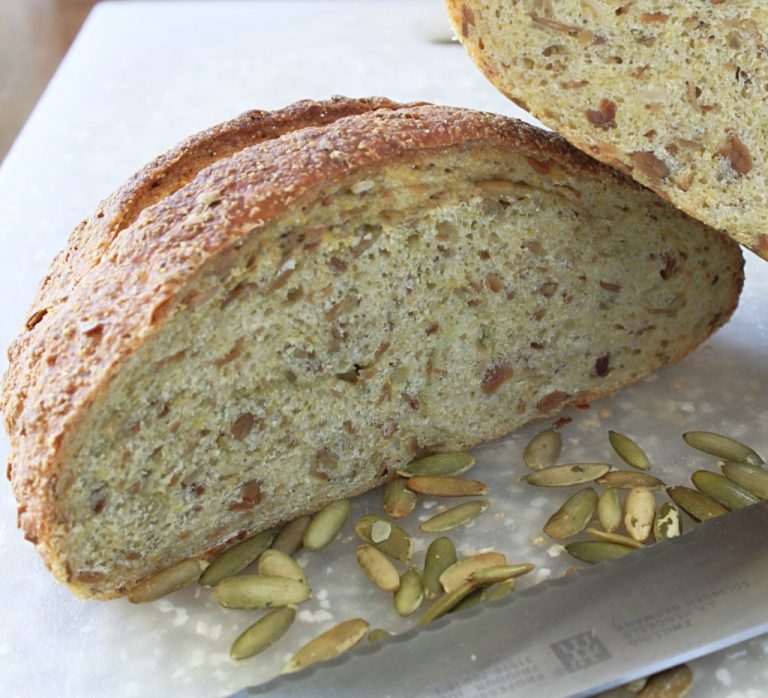 Artisan Pumpkin Seed Bread Foodtastic Mom