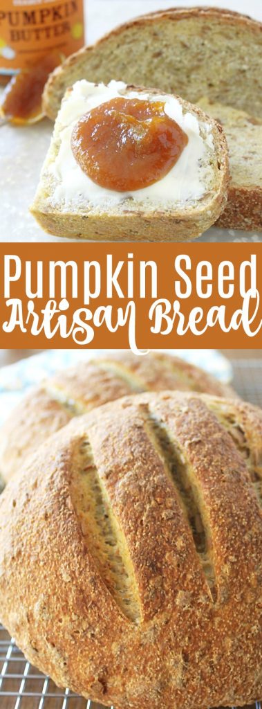 Pumpkin Seed Artisan Bread