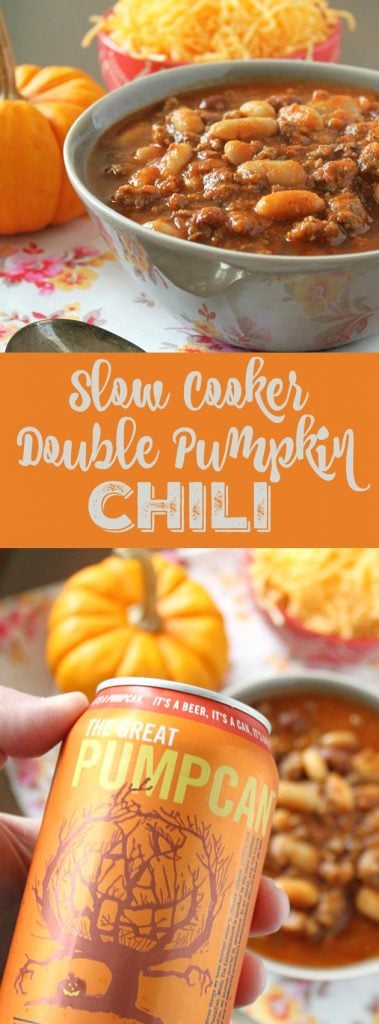 Slow Cooker Double Pumpkin Chili
